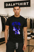 Shin Megami Tensei Nocturne Demi-fiend Profile Ink Splash shirt