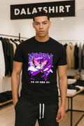 Shunsui Kyoraku Bleach Anime Captain Dual Swords Purple Shadow shirt