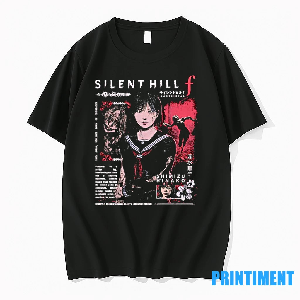 Silent Hill Shimizu Hinako Uncover The Disturbing Beauty Hidden In Terror Tshirts Sweater