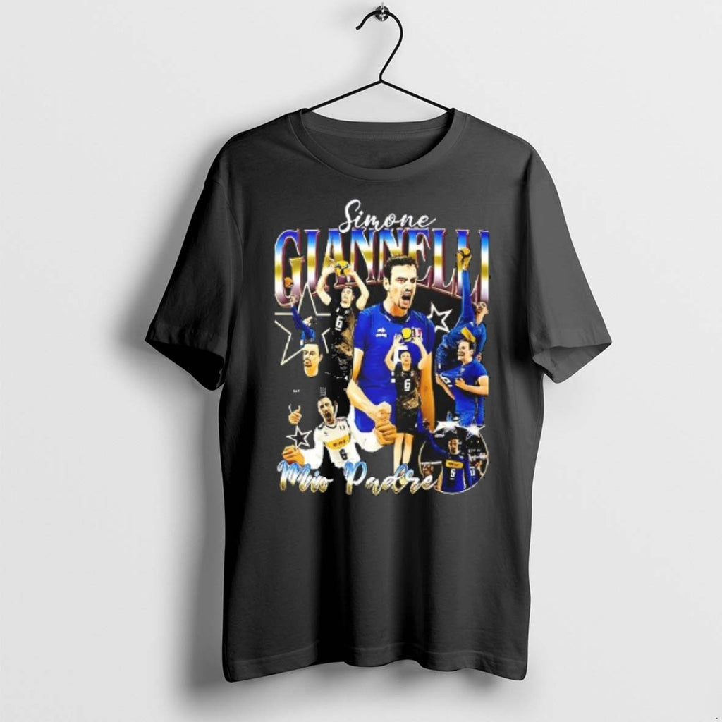 Simone Giannelli Mio Padre Retro T Shirts