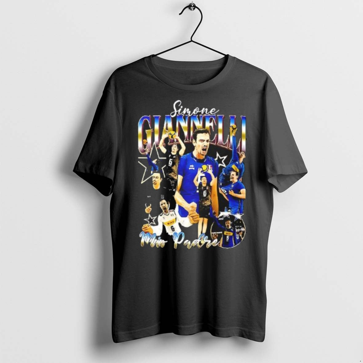 Simone Giannelli Mio Padre Retro T Shirts