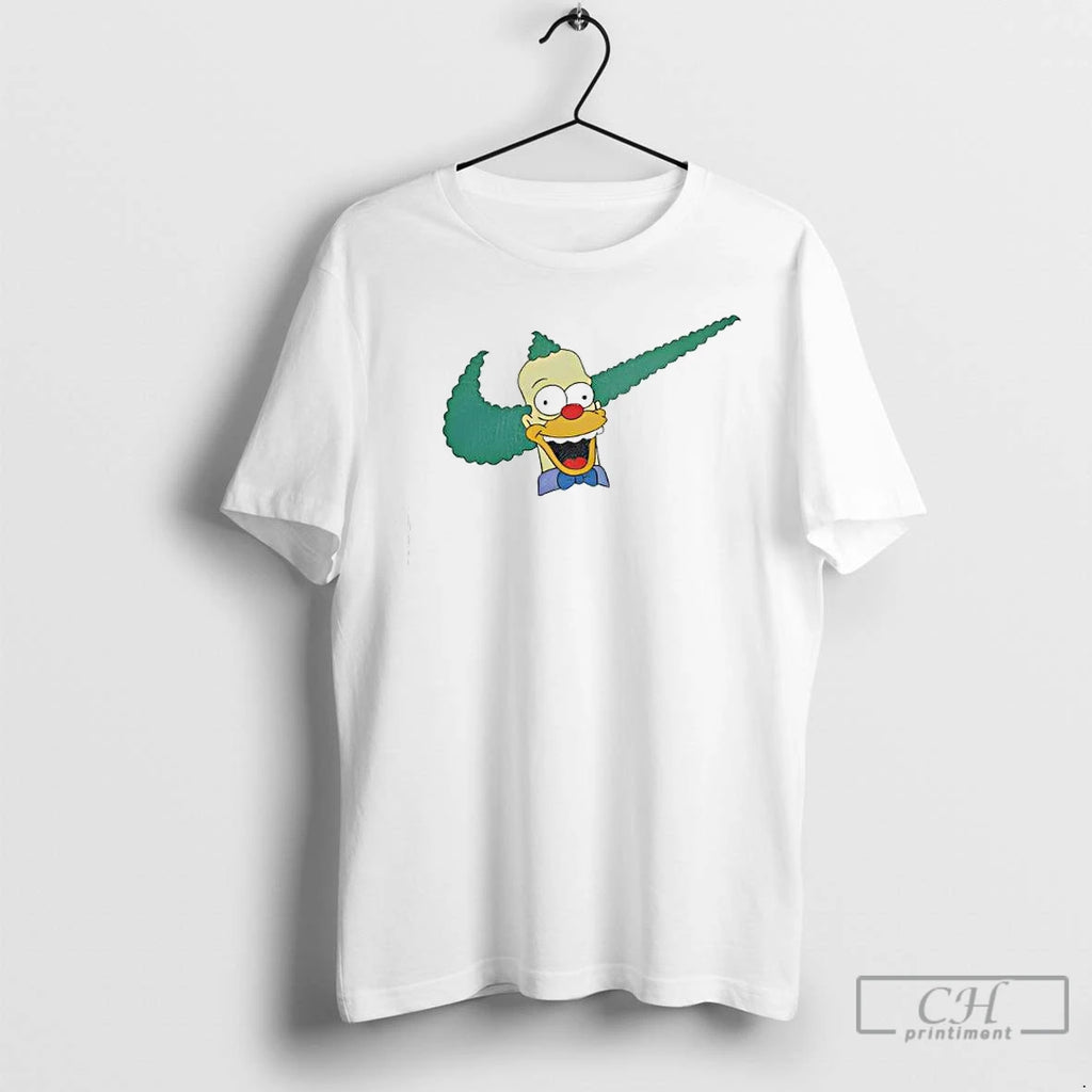 Simpson Logo Swoosh Nik T Shirts