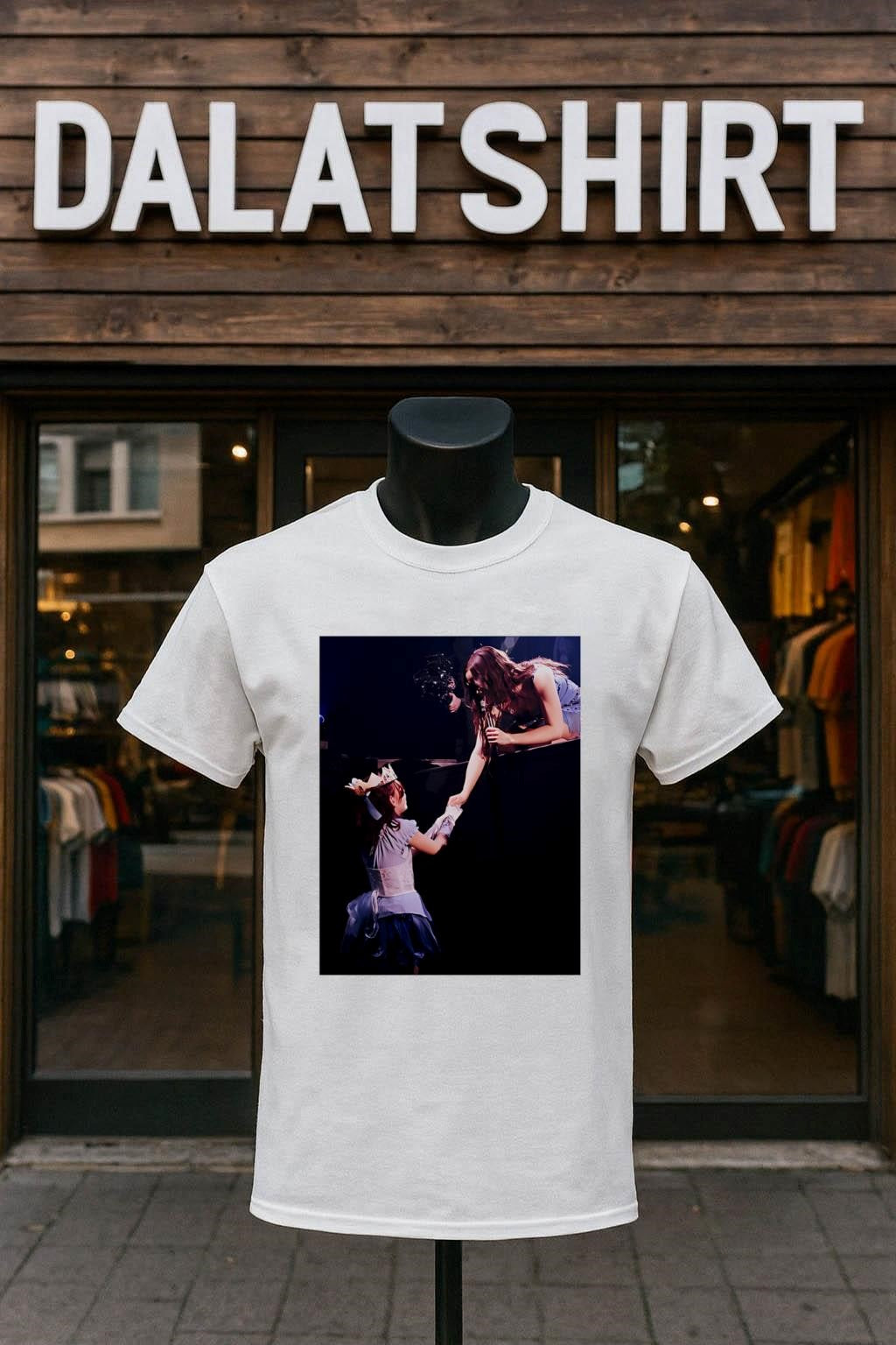 Singer Holding Girl Hand Live Concert Performance shirt