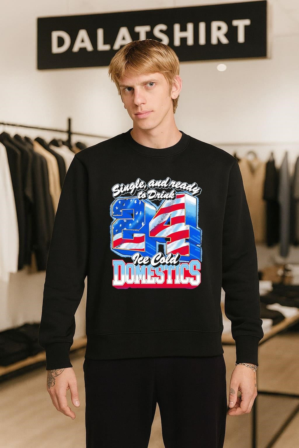 Single and ready to Drink 24 Ice Cold Domestics shirt