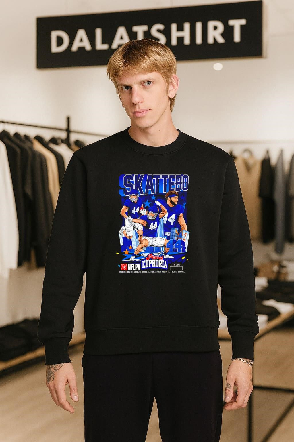 Skattebo 44 Planet Euphoria Football shirt
