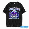 Skeleton Spittin Chiclets World Domination Tshirts Sweater