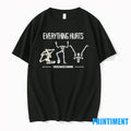 Skeleton Everything Hurts Ehlers Danlos Syndrome Tshirts Sweater