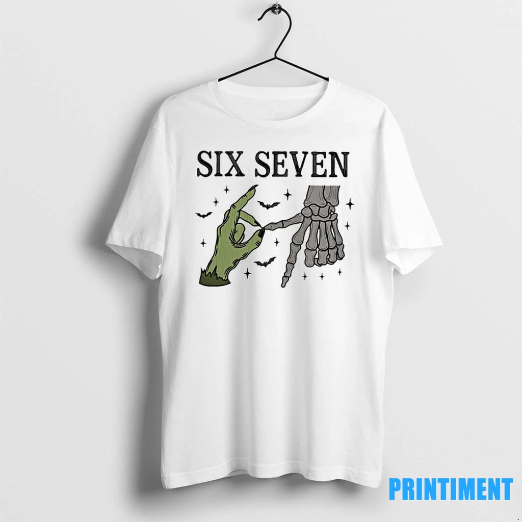 Skeleton Ssix Seven Hands Halloween Tshirts Sweater