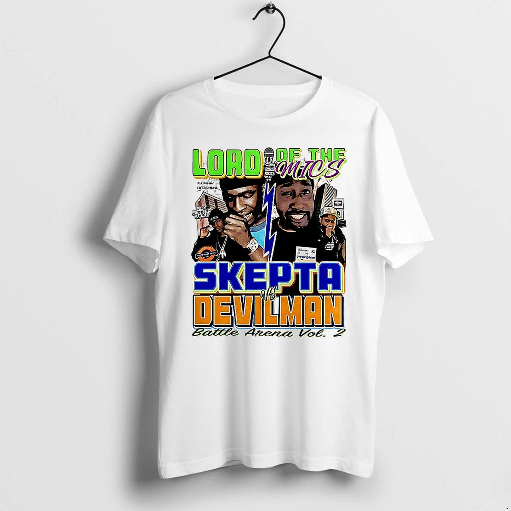 Skepta Vs Devilman Lord Of The Mics Battle Arena Vol 2 Tshirts Sweater