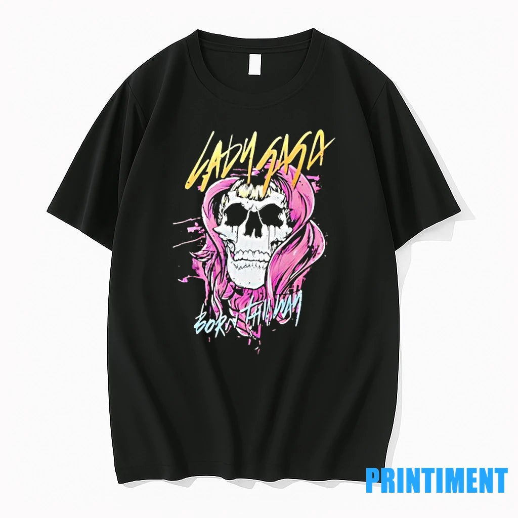 Skull Lady Gaga Born This Way Tshirts Sweater