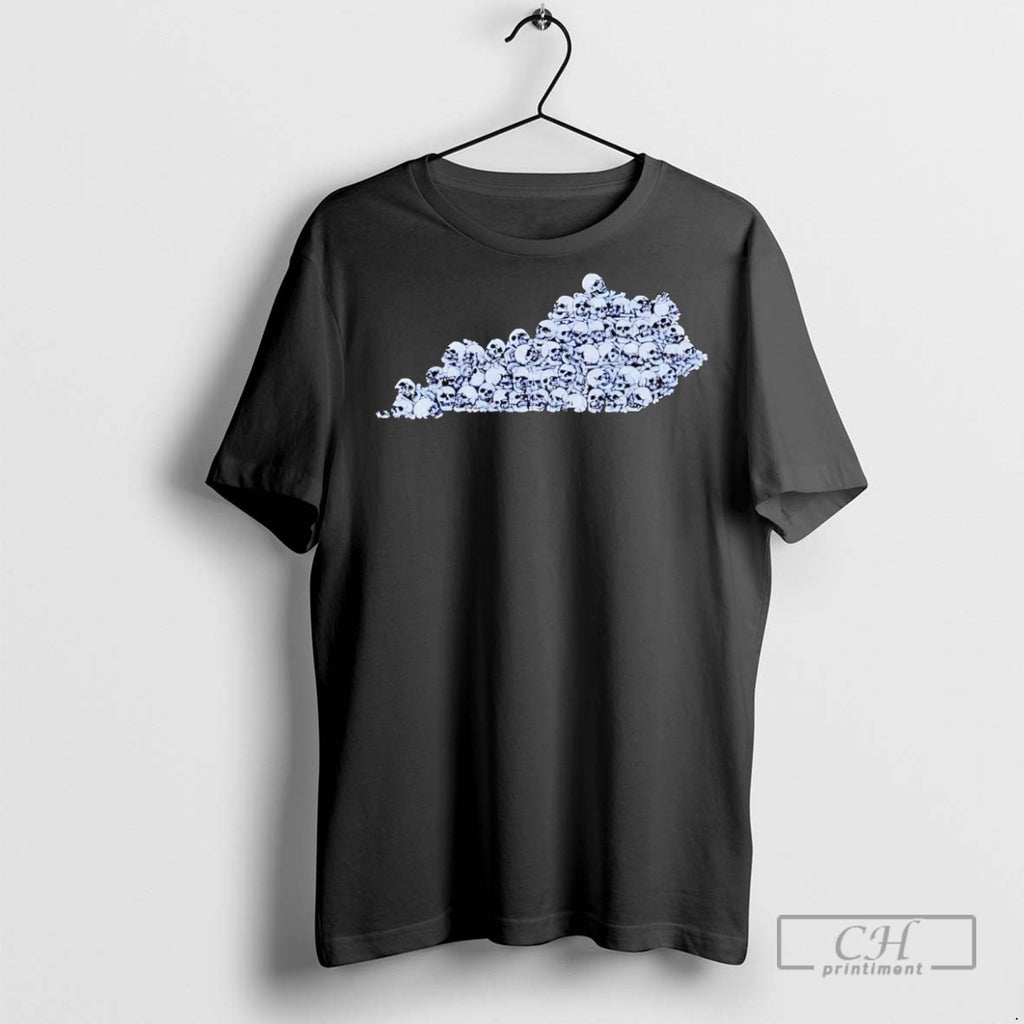 Skulls Kentucky Shape T Shirts