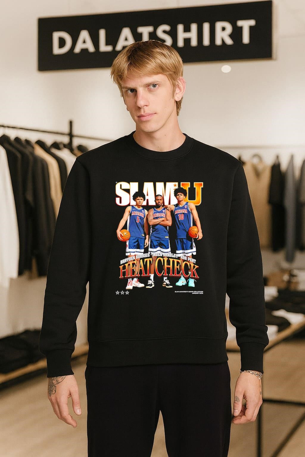 Slam U University Heat Check Arizona Basketball Players shirt