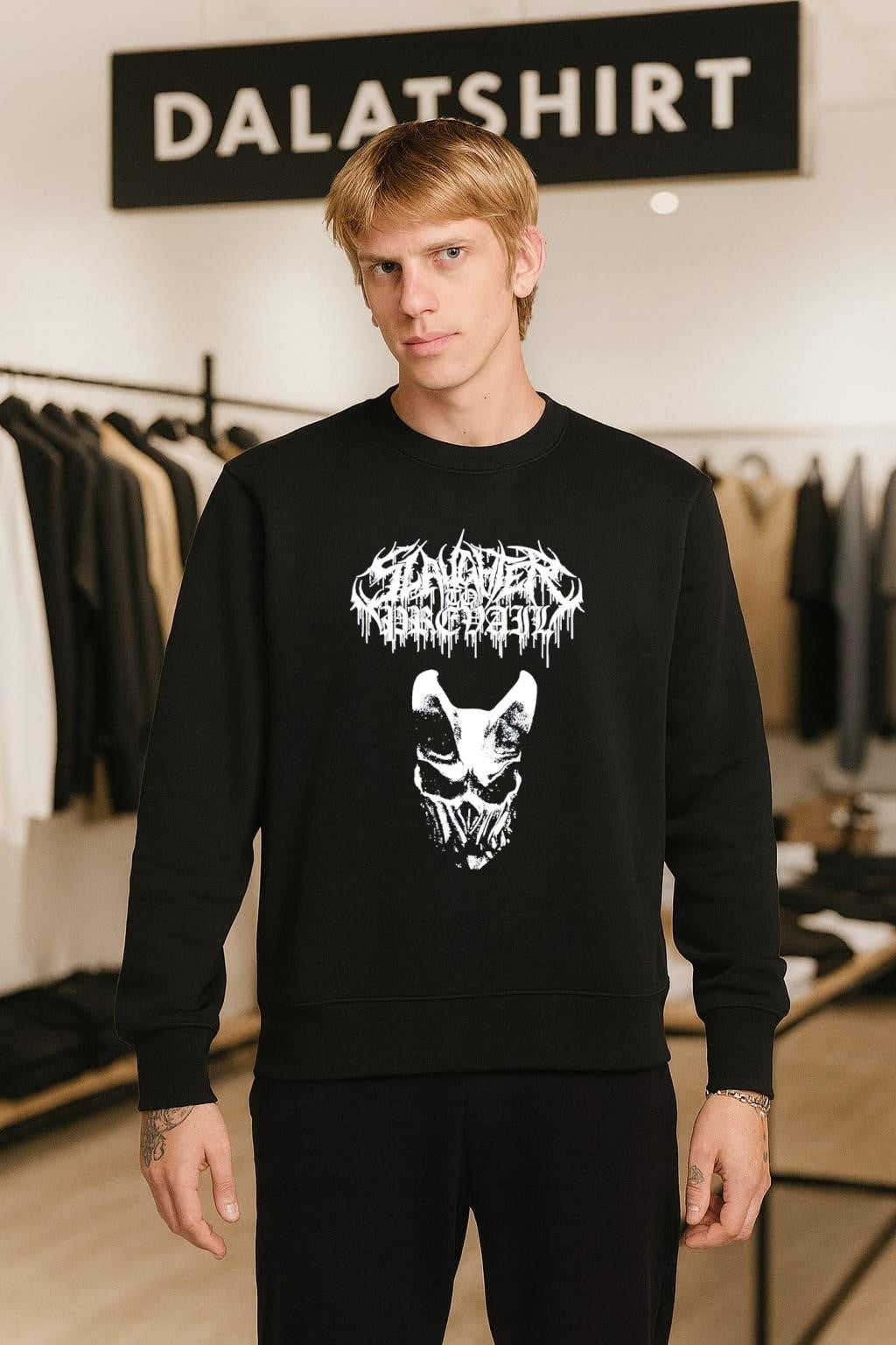 Slaughter To Prevail Bone Mask Deathcore Band Logo shirt