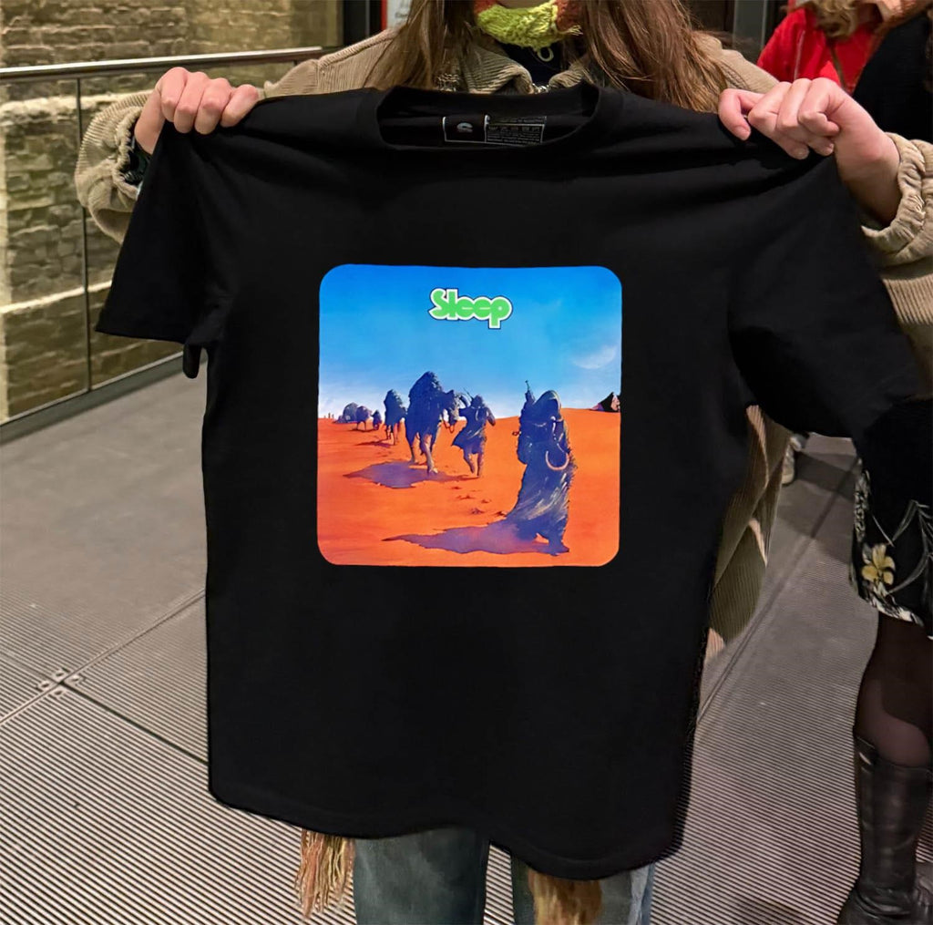 Sleep Dopesmoker album art desert caravan hooded figures shirt