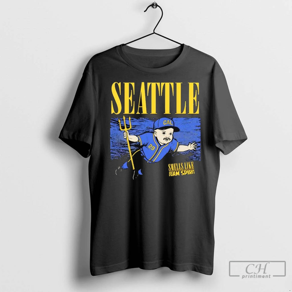 Smells Like Team Spirit Cal Raleigh Seattle Mariners T Shirts