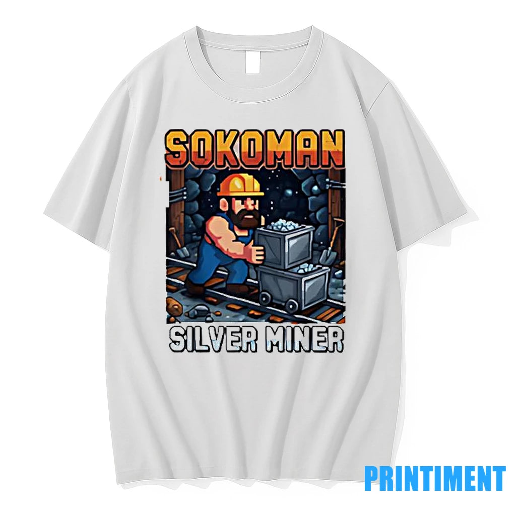 Sokoman Silver Miner Tshirts Sweater