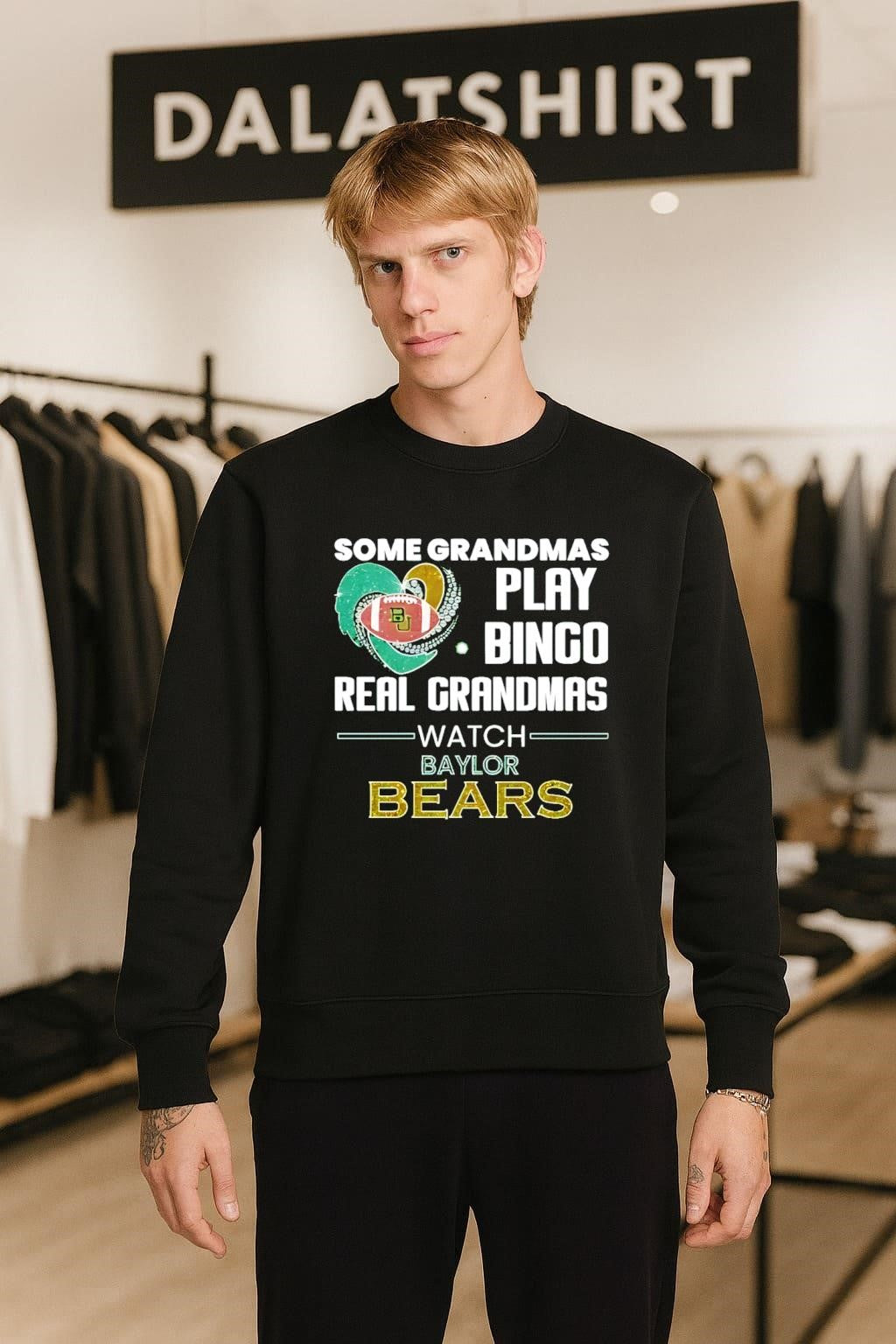 Some Grandmas Play Bingo Real Grandmas Watch Baylor Bears shirt