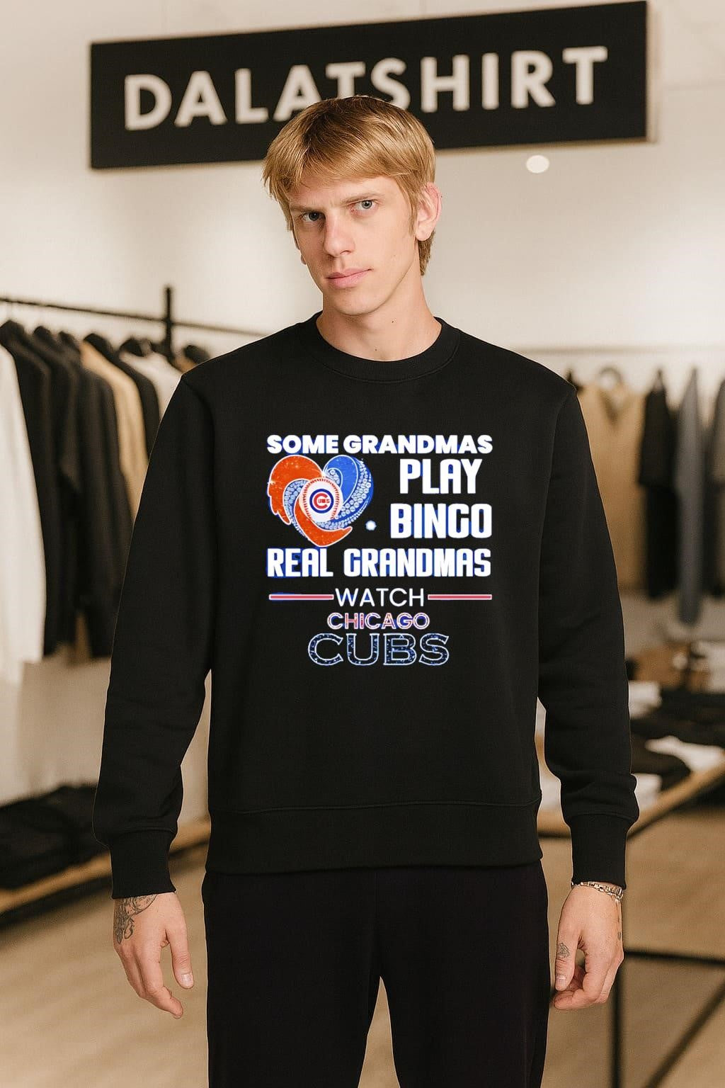 Some Grandmas Play Bingo Real Grandmas Watch Chicago Cubs shirt