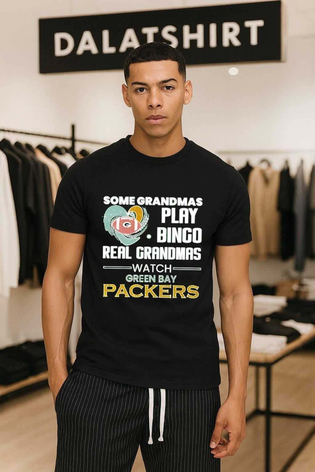Some Grandmas Play Bingo Real Grandmas Watch Green Bay Packers shirt