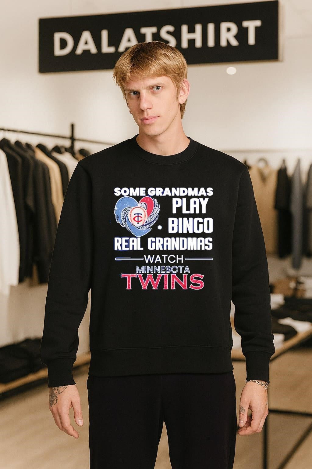 Some Grandmas Play Bingo Real Grandmas Watch Minnesota Twins shirt