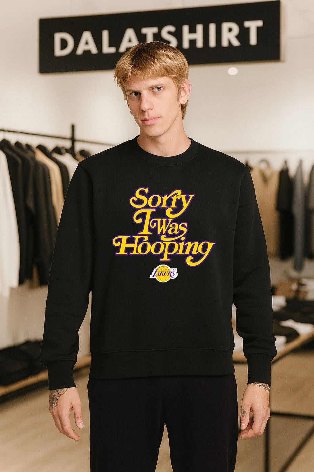 Sorry I Was Hooping Los Angeles Lakers Basketball shirt
