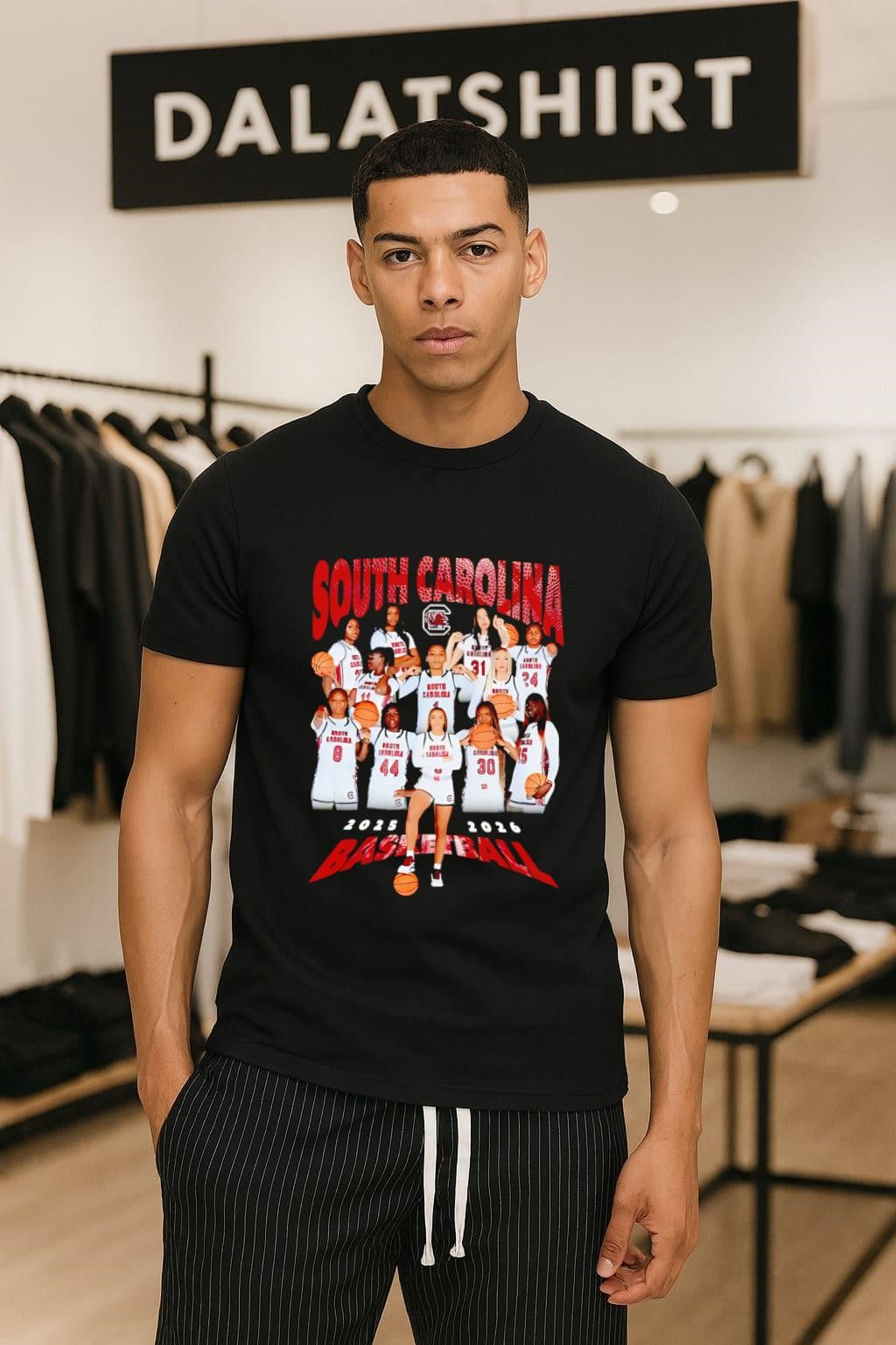 South Carolina Gamecocks Women’s Basketball 2025 2026 Team Roster shirt