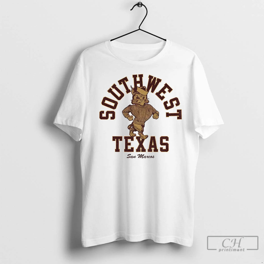 Southwest Texas State Bobcats San Marcos T Shirts