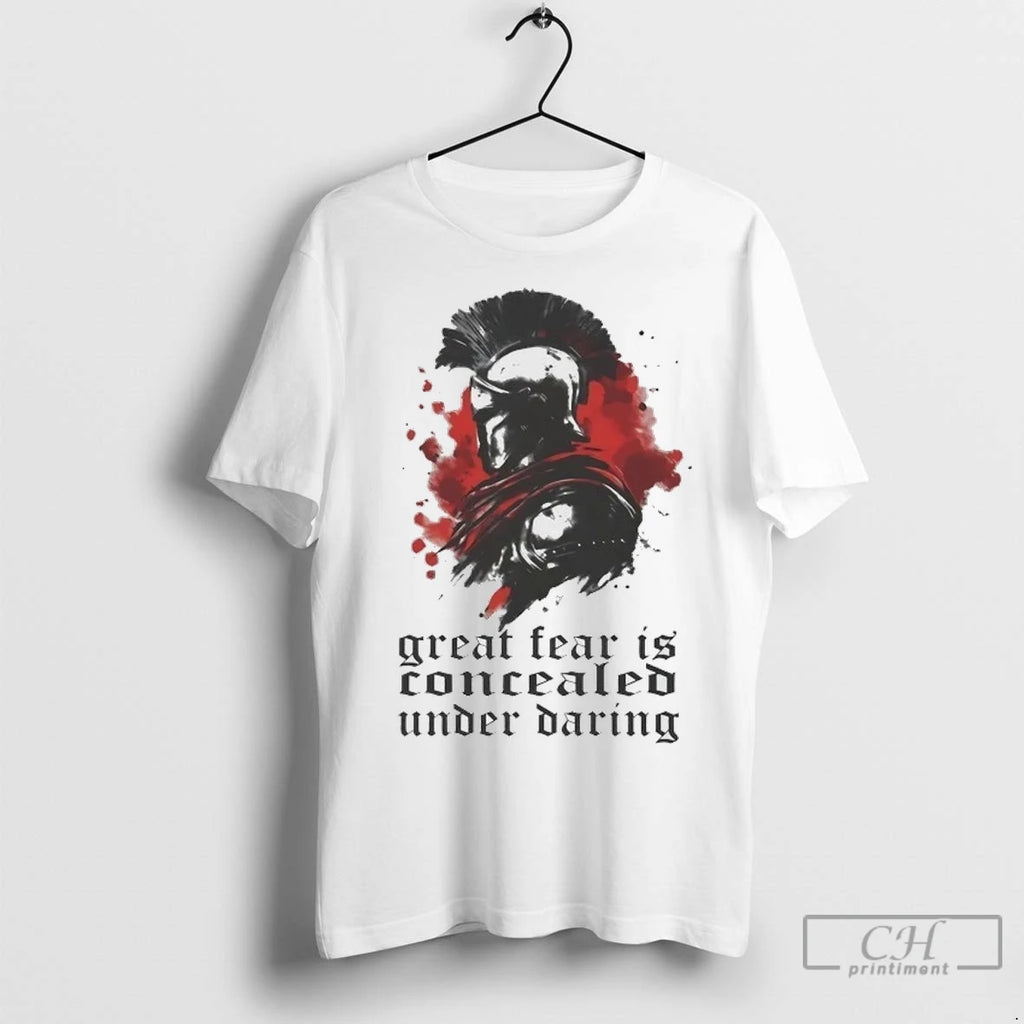 Sparta Great Fear Is Concealed Under Daring T Shirts
