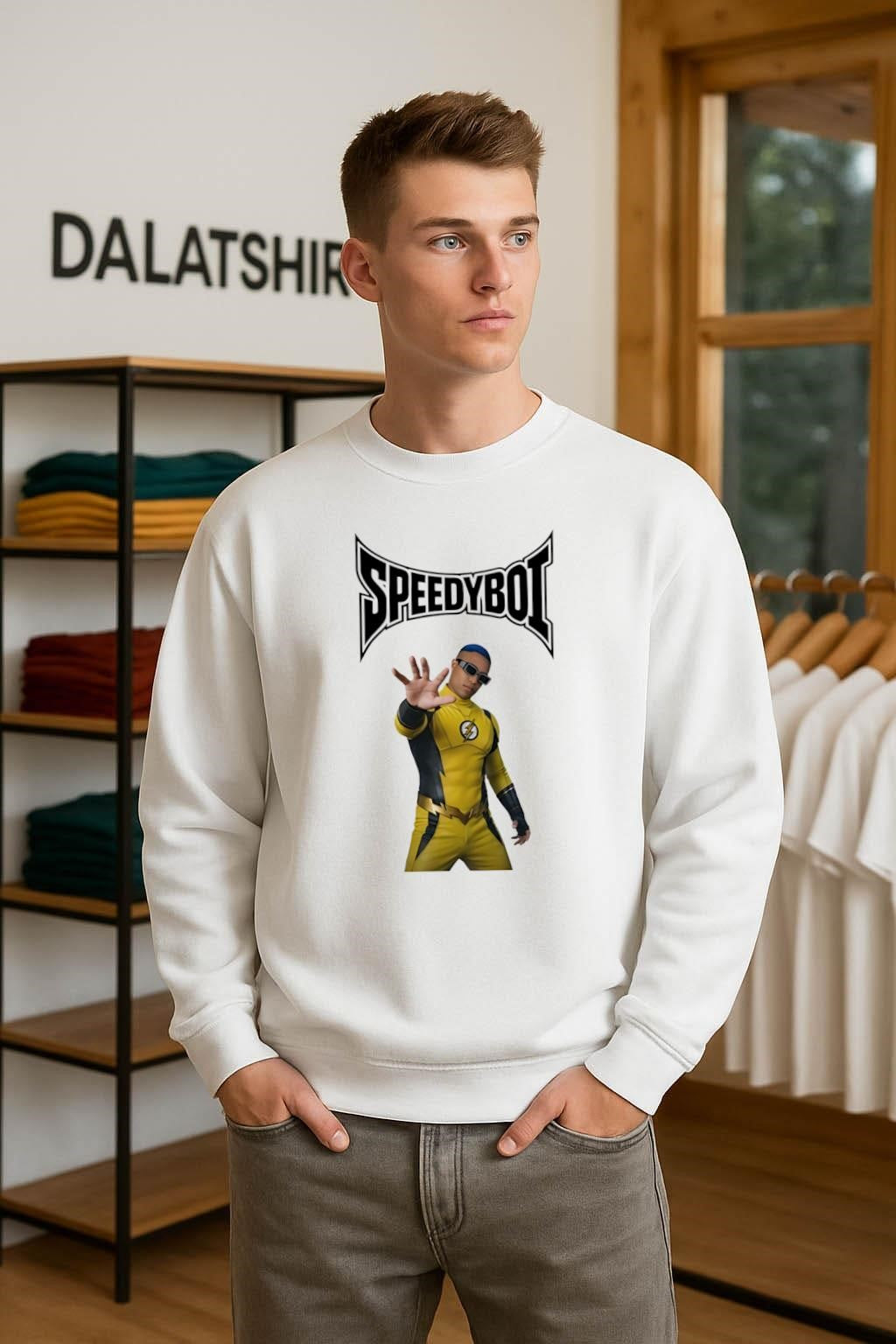 Speedyboi Speed Force Superhero shirt