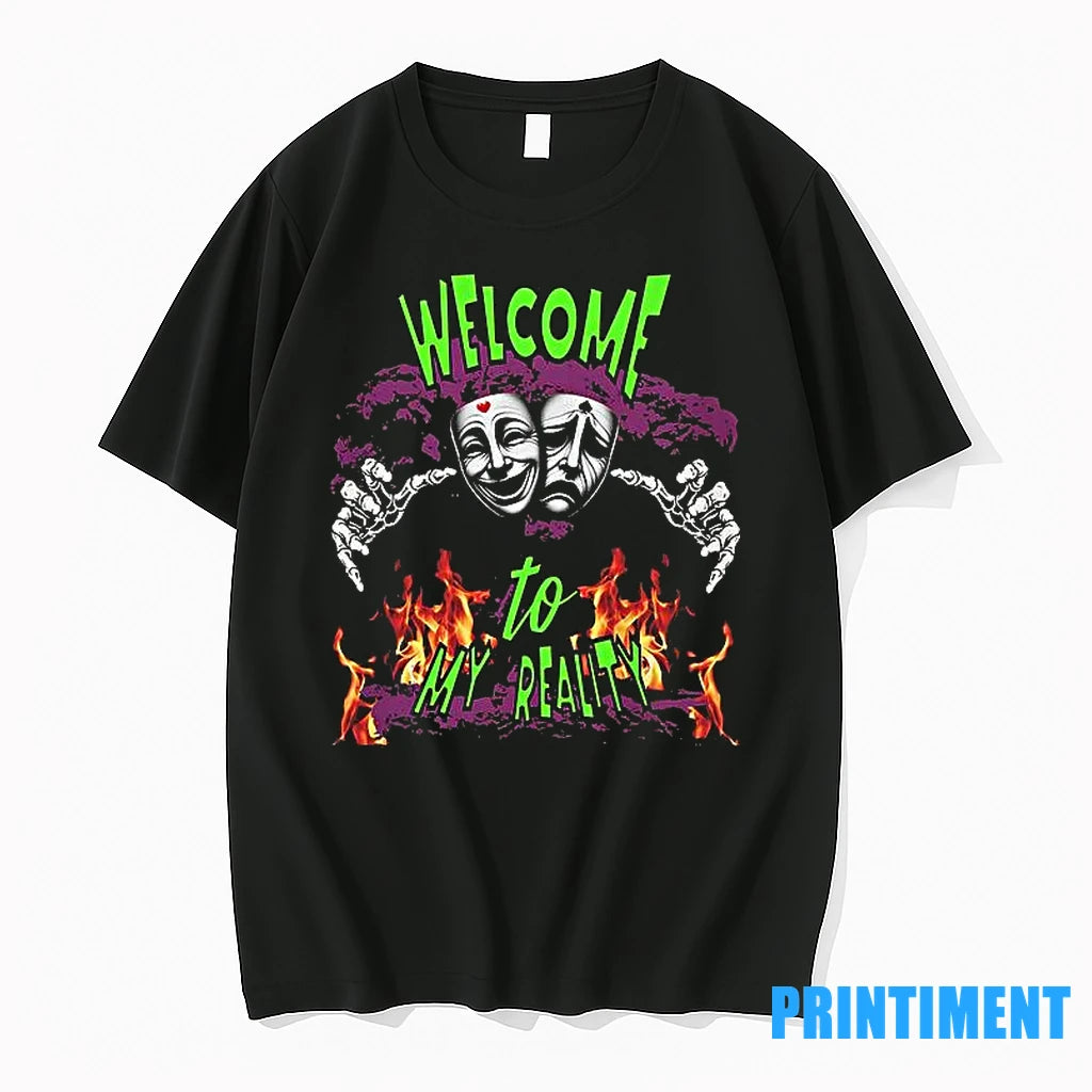 Spider Welcome To My Reality Halloween Tshirts Sweater