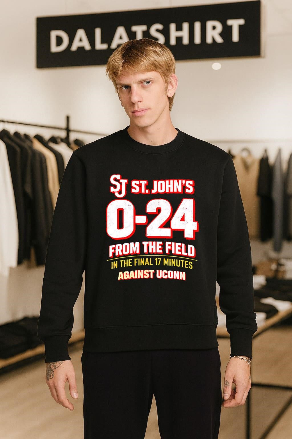 St. John’s 0-24 From The Field Against UConn shirt