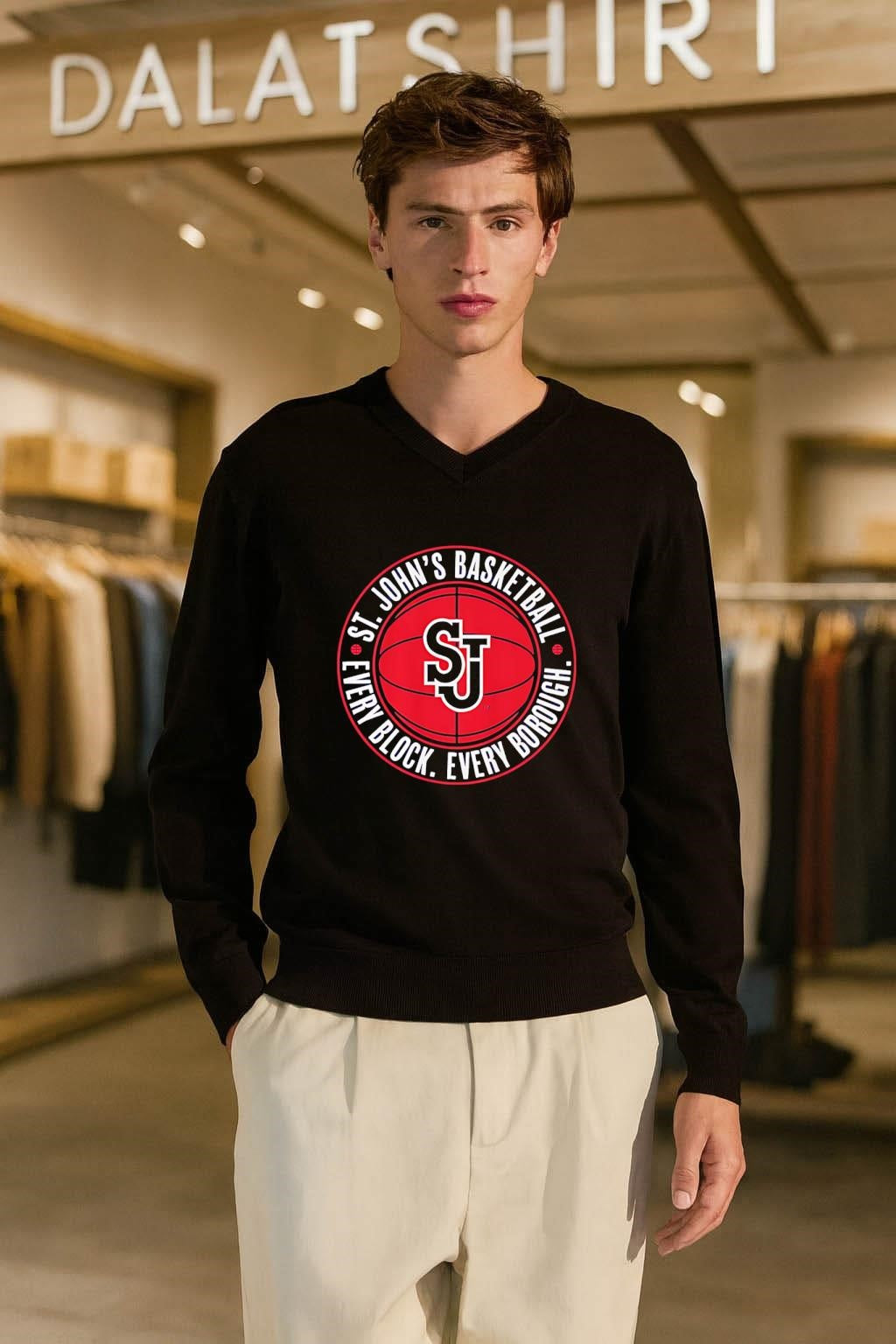 St. John’s Basketball Every Block Every Borough shirt