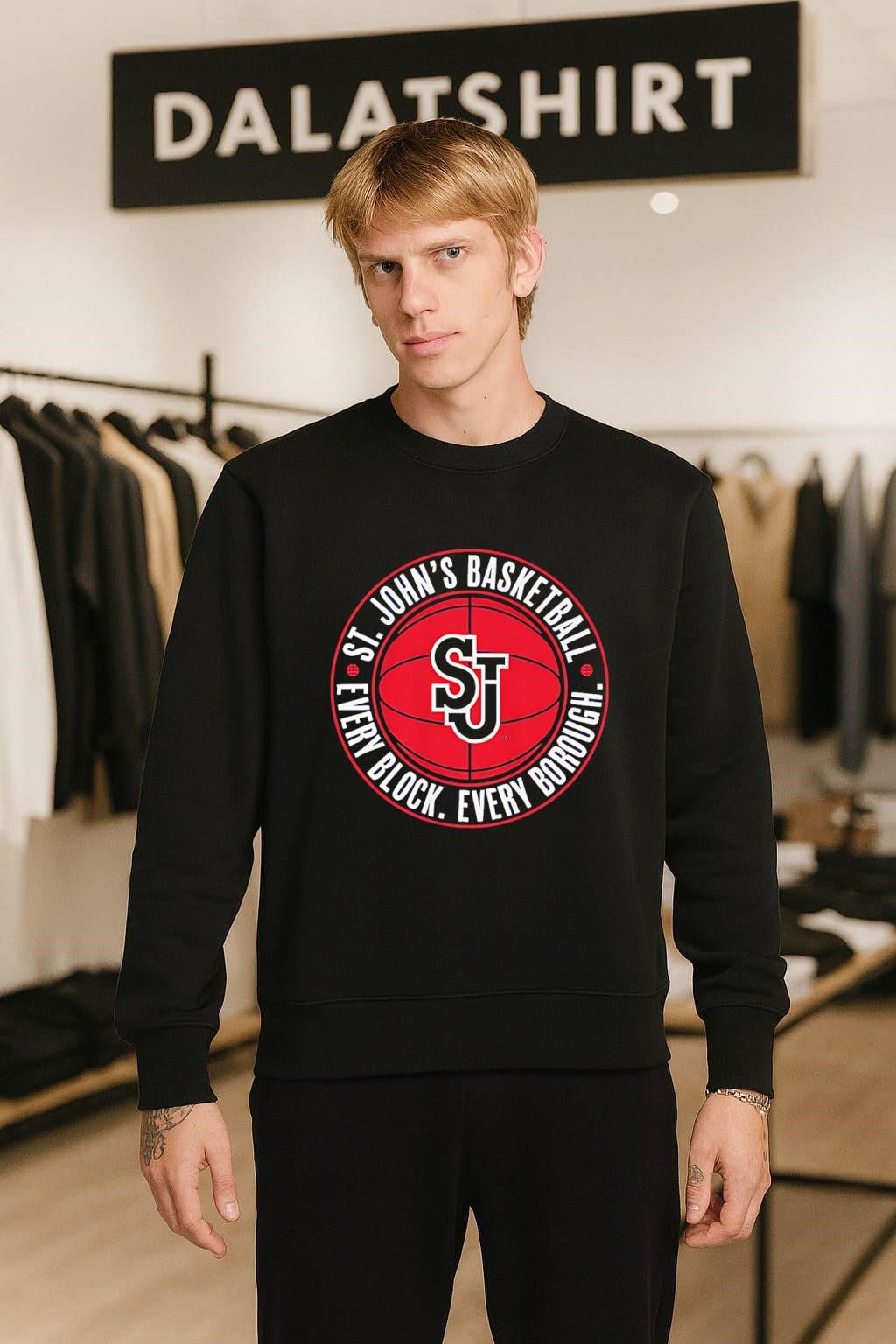 St. John’s Basketball Every Block Every Borough shirt