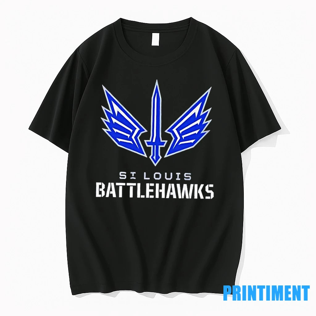 St Louis Battlehawks Lockup Logo Tshirts Sweater
