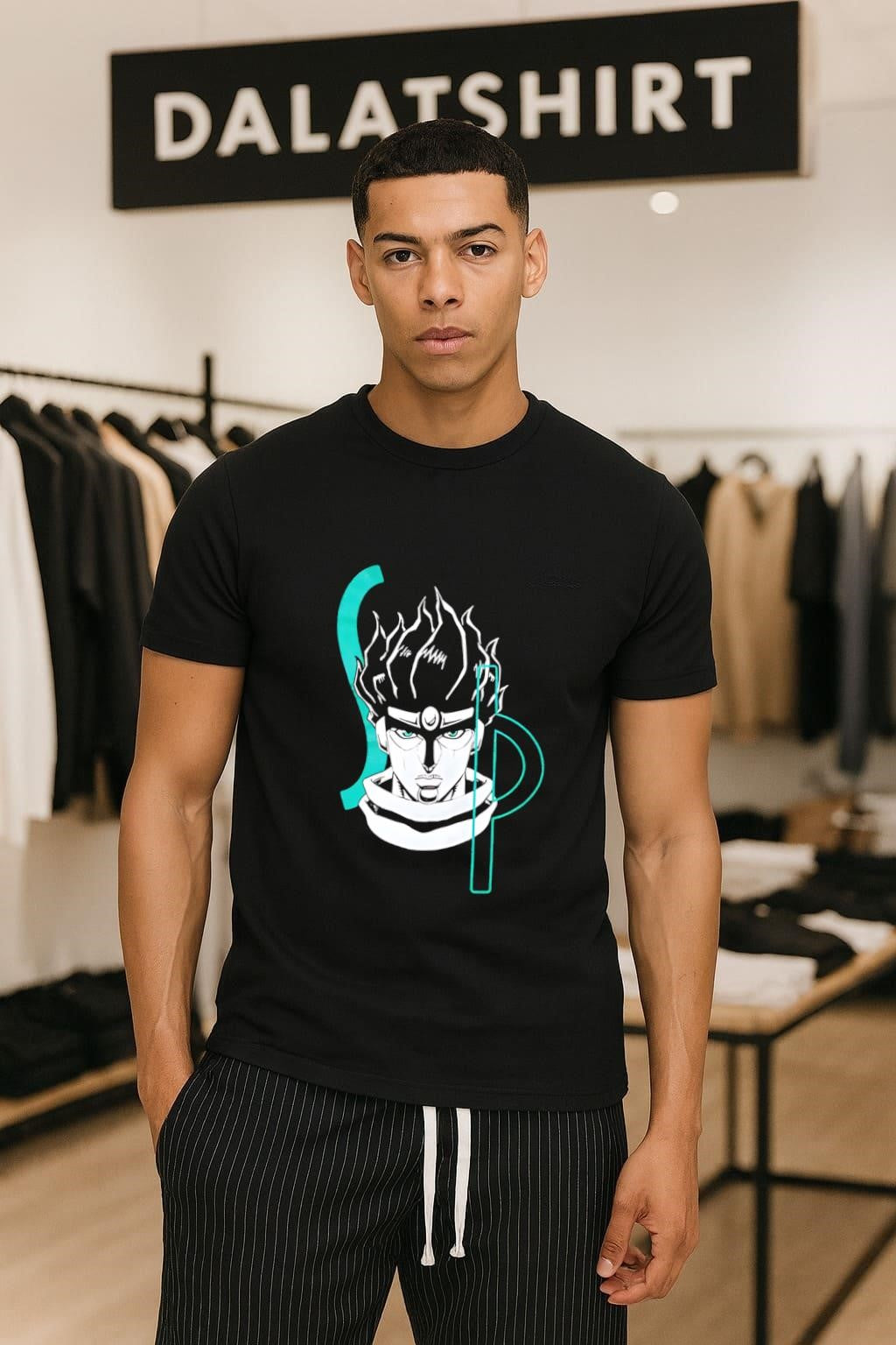 Star Platinum JoJo Bizarre Adventure Anime Stand Character shirt