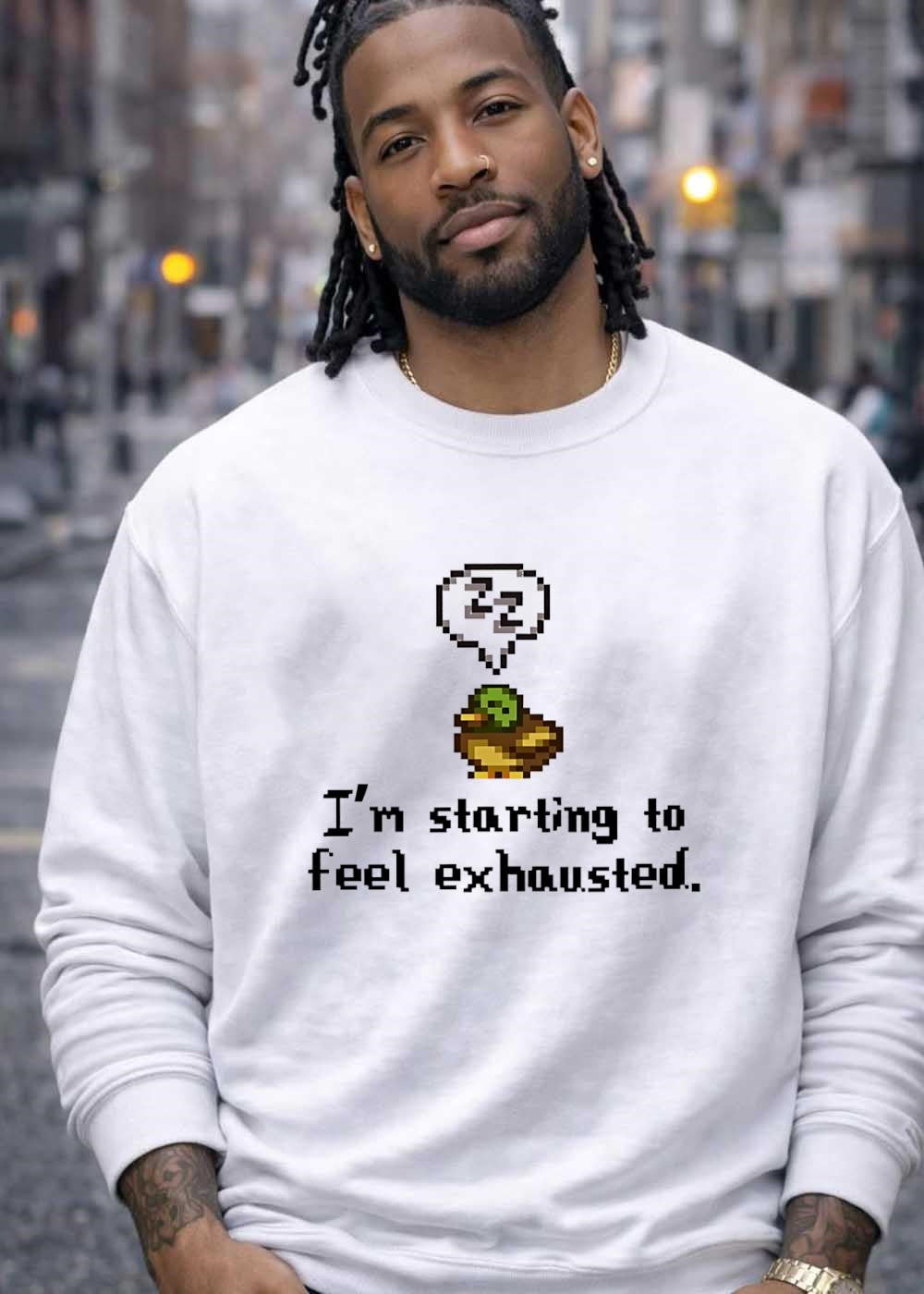 Stardew Valley Duck I’m Starting To Feel Exhausted shirt