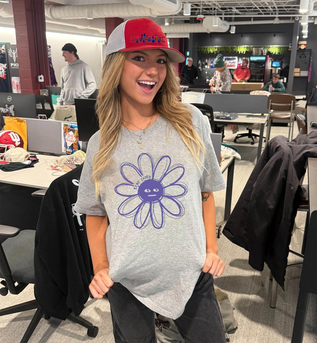 Stay Jaded flower shirt