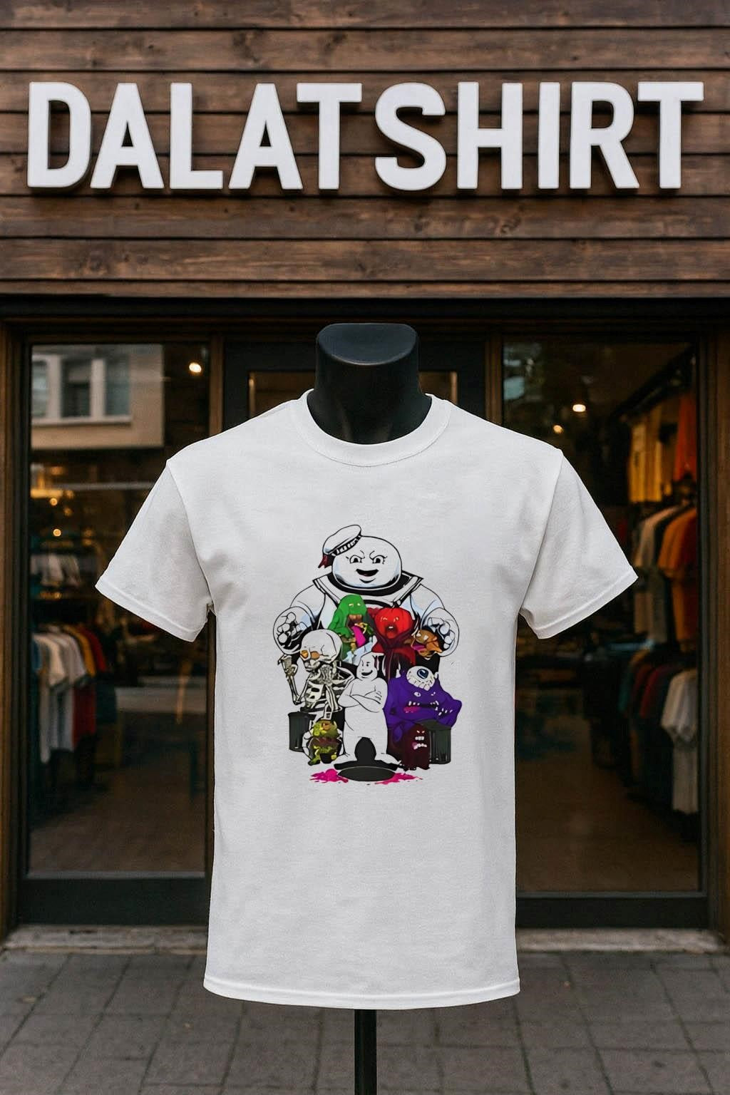 Stay Puft Marshmallow Man Ghostbusters shirt