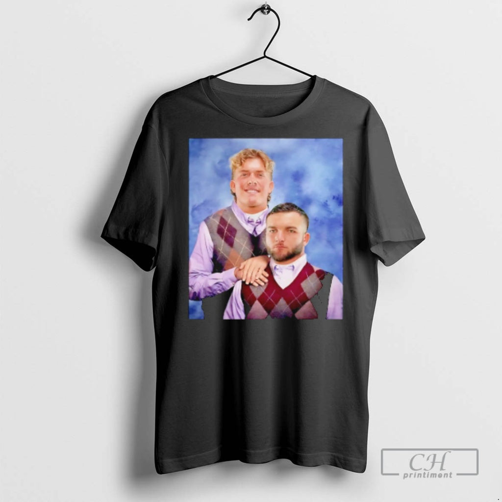 Step Brothers Jaxson Dart And Cam Skattebo T Shirts