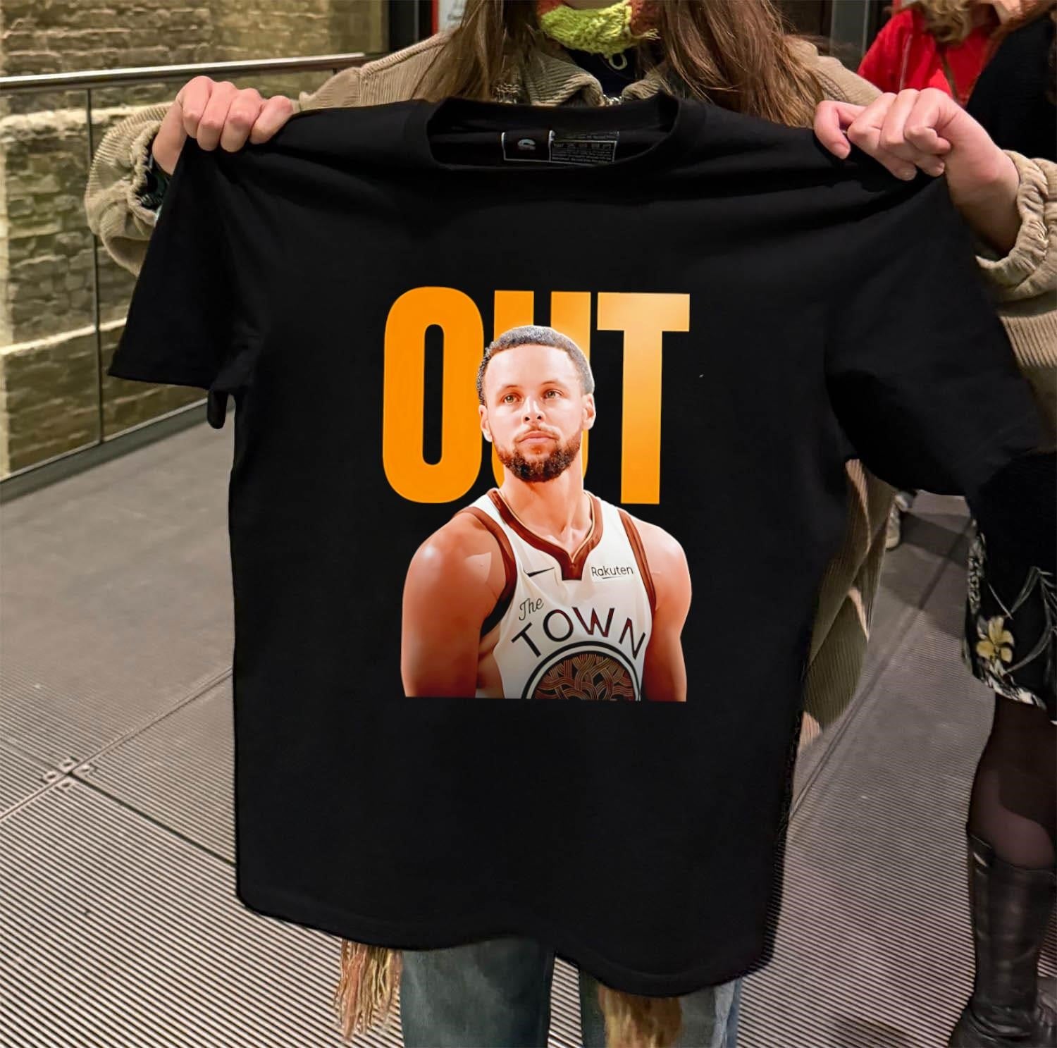 Stephen Curry The Town Golden State Warriors Basketball shirt
