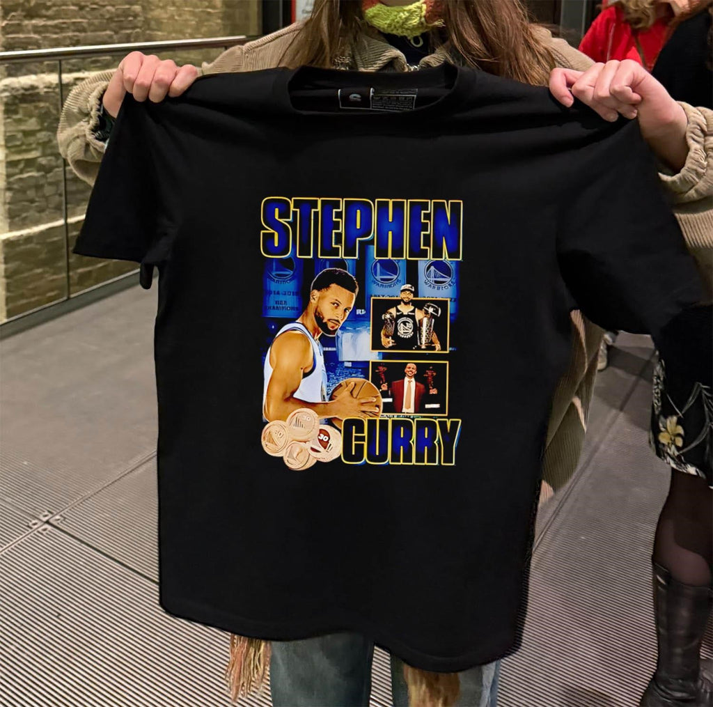 Stephen Curry Warriors Champion Four Rings Basketball shirt
