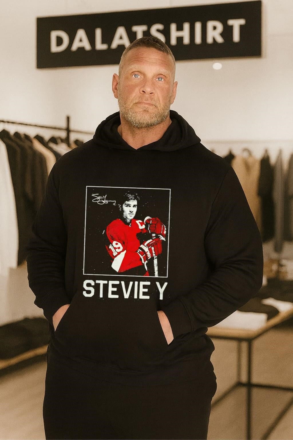 Stevie Y 19 Steve Yzerman Hockey Player Signature Vintage shirt