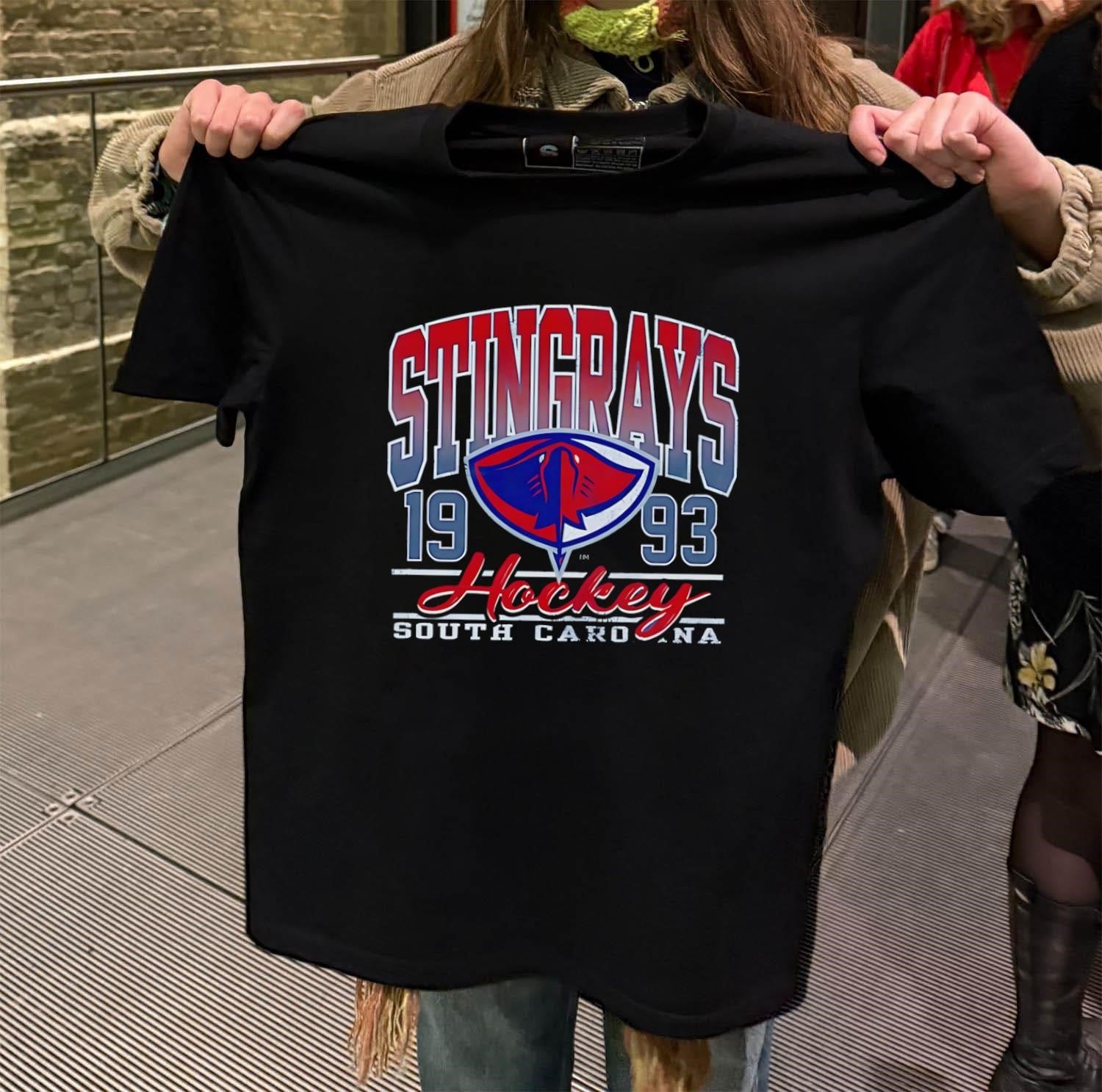 Stingrays 1993 Hockey South Carolina Team Logo shirt