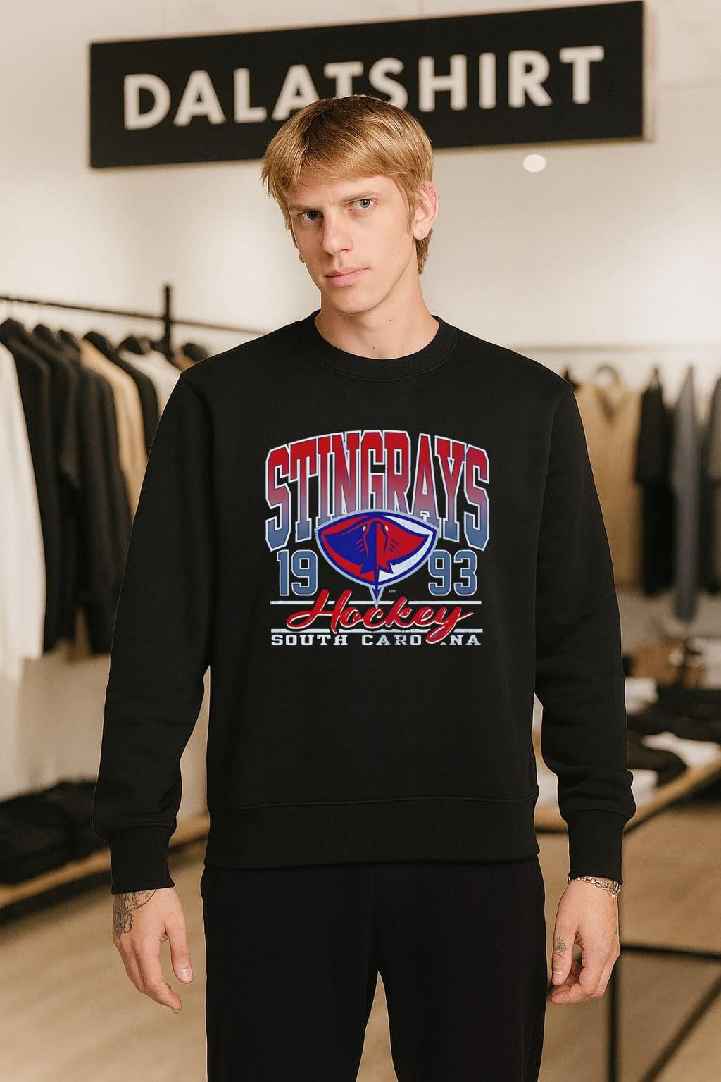 Stingrays 1993 Hockey South Carolina Team Logo shirt