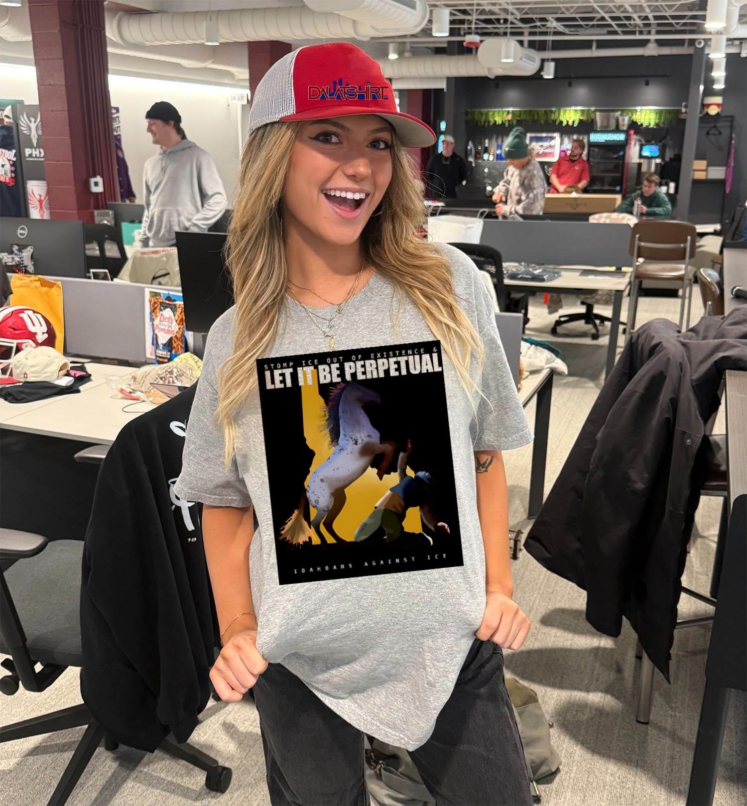 Stomp Ice Out of Existence Idahoans Against Ice Horse shirt