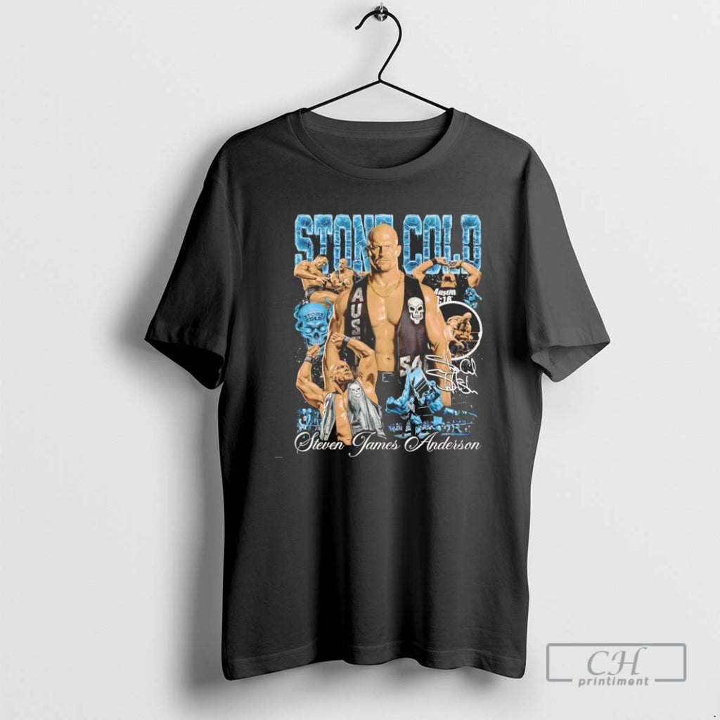 Stone Cold Steve James Anderson T Shirts
