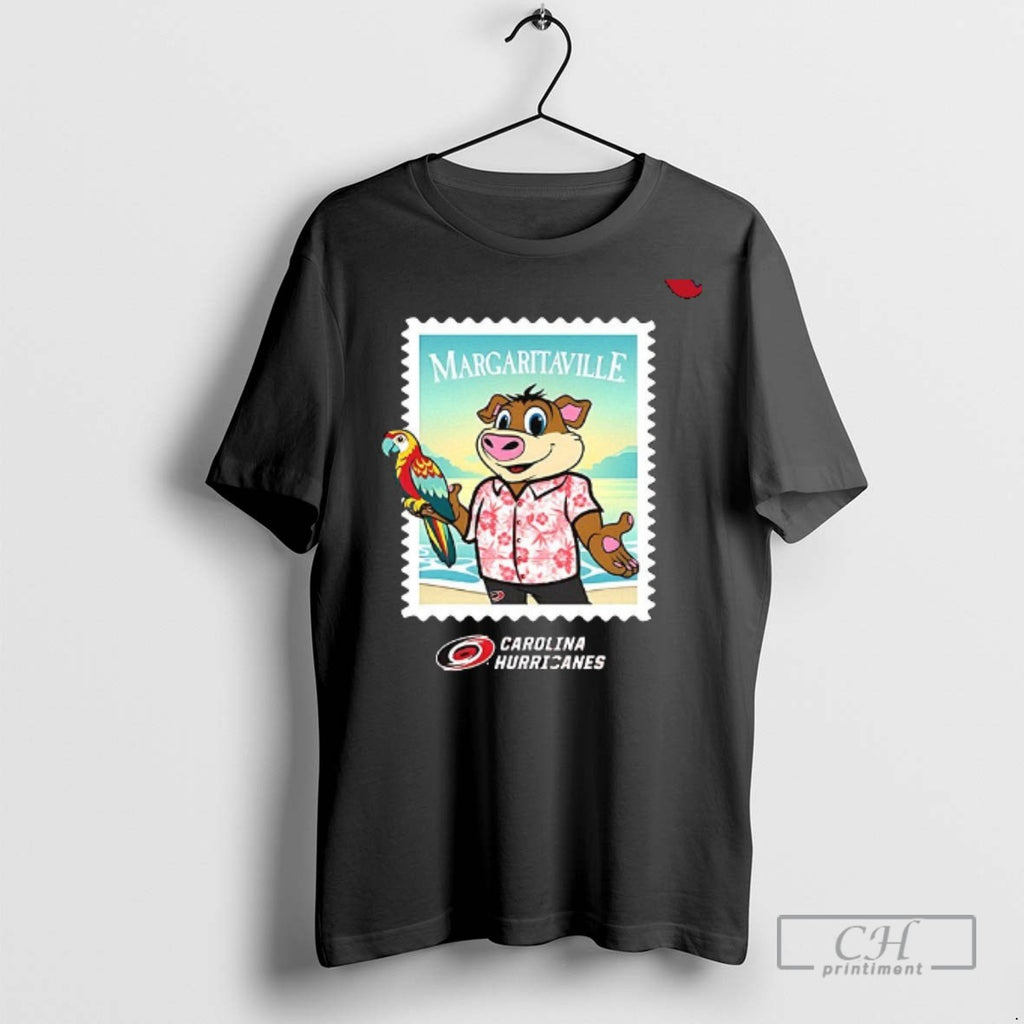 Stormy Carolina Hurricanes Margaritaville T Shirts