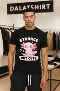 Strange But Cute Axolotl Cartoon retro shirt