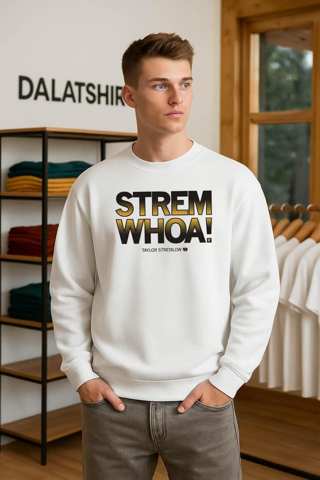 Strem Whoa Taylor Stremlow shirt