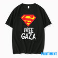 Superman Ferri Free Gaza Tshirts Sweater